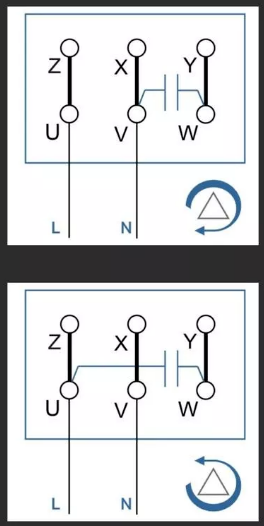 電容電機(jī)接線圖